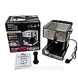 Кавомашина Zepline на 2 чашки Кавоварка з капучинатором Кавоварка на 2 чашки Кавоварка з підігрівом чашок К2, фото 10