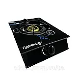 Настільна газова плита Rainberg Компактна газова плита Одноконфорна газова плита К2, фото 8
