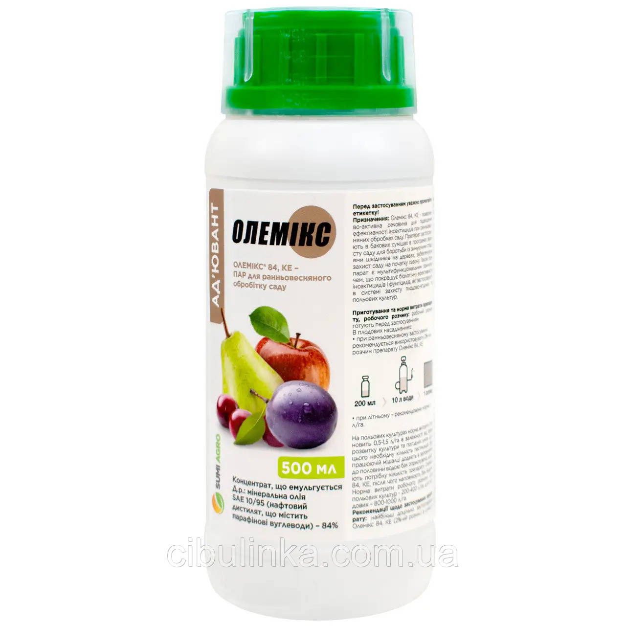 Ад'ювант (прилипач) Олемікс 84% к.е Sumi agro 500 мл, фото 1