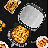 Аерофритюрниця Rainberg Потужний аерогриль 3800Вт Електричний гриль з регулюванням Мультипіч К2, фото 4