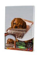 Набор Вышивка гладью на холсте Щенок Danko Toys