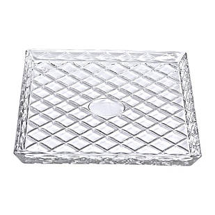 Блюдо для закусок Lirmartur скляне 24,5*20,5*2 см HP-YH-39