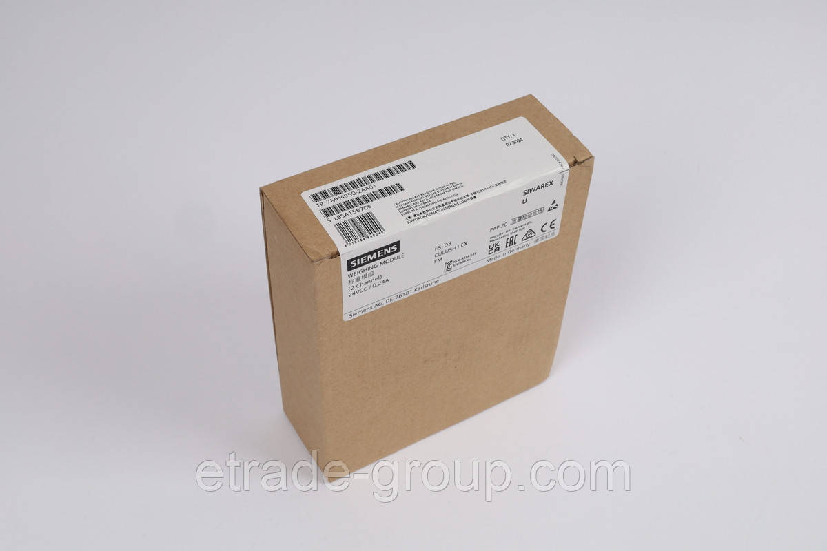 Модуль зважування Siwarex Siemens 7MH4950-2AA01