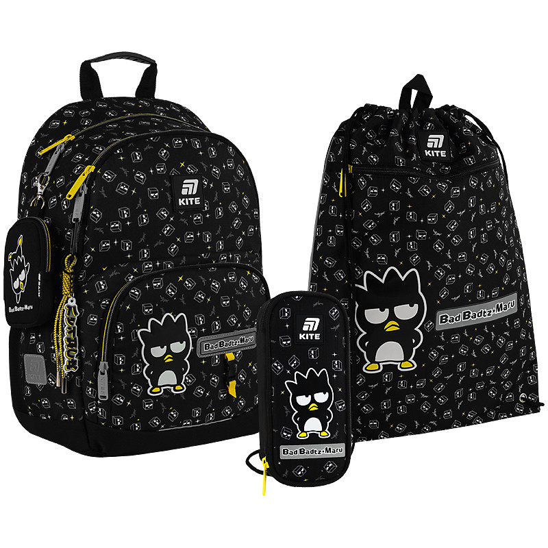 Шкільний набір Kite Education Bad Badtz Maru SET_HK25-585M-1