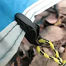 Кріплення кліпса для підтягування штормових шнурів тентів та наметів 33 мм 50 шт Black, фото 4