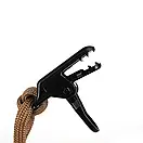 Кріплення кліпса для підтягування штормових шнурів тентів та наметів 33 мм 50 шт Black, фото 6