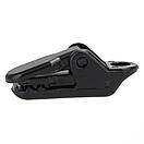 Кріплення кліпса для підтягування штормових шнурів тентів та наметів 33 мм 50 шт Black, фото 7