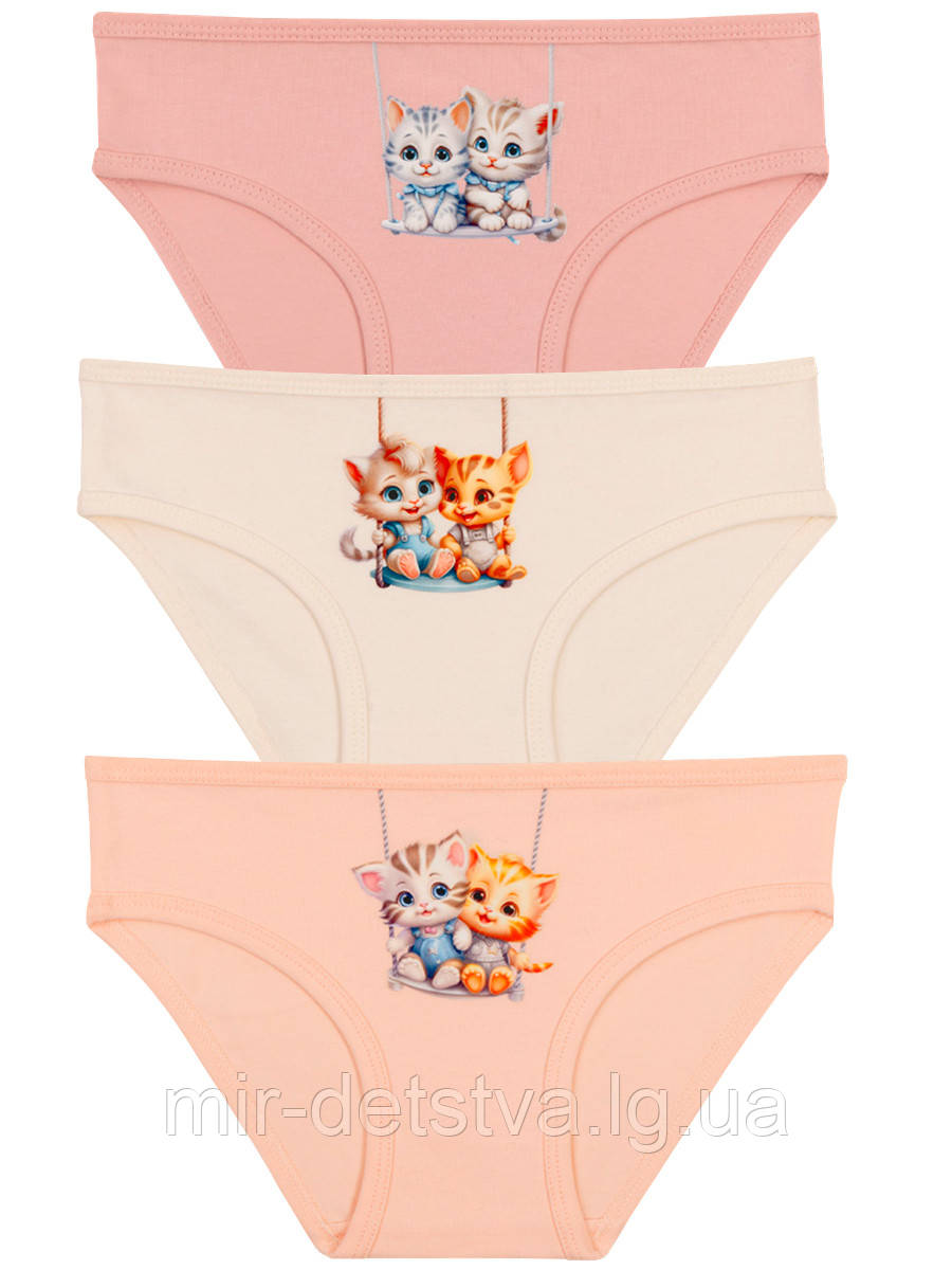 Трусики дитячі для дівчаток ТМ Baykar, Туреччина оптом р.3 (122-128 см)