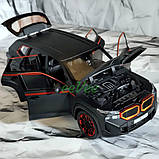 Машинка BMW XM іграшка моделька металева колекційна 19 см Чорний (60741), фото 2
