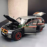 Машинка BMW XM іграшка моделька металева колекційна 19 см Чорний (60741), фото 4