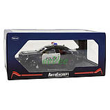 Машинка поліцейська Dodge Challenger металева моделька іграшка колекційна 20 см Чорний (60742), фото 9