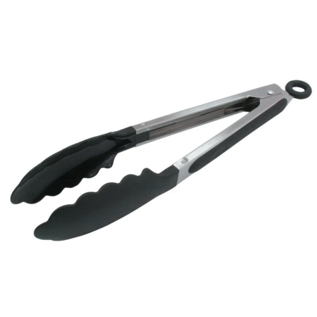 Щипці силіконові кухонні 18 см (колір в асортименті), фото 1