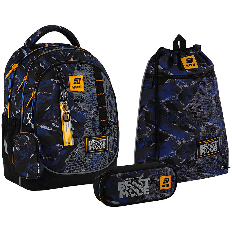 Шкільний набір Kite Education Beast Mode SET_K25-700M-4