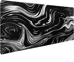 Ігровий килимок для миші 900x400x4мм Liquid | Водостійка геймерська поверхня Selerity mp01LQ, Чорний, Розмір (EU) — 900x400x4ммм