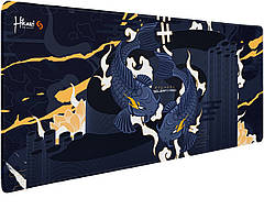 Ігровий килимок для миші 900x400x4мм Hikari Blue | Водостійка геймерська поверхня Selerity mp01hk, Синій, Розмір (EU) —