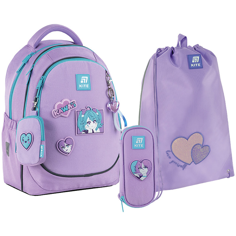 Шкільний набір Kite Education Kawaii Love SET_K25-700M-6