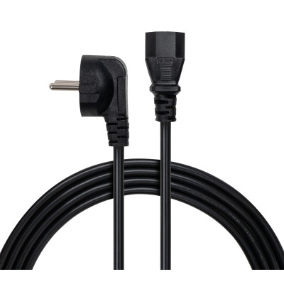 Кабель живлення C13 3.0m 1mm2 Rezone (RZPC-1331), фото 1