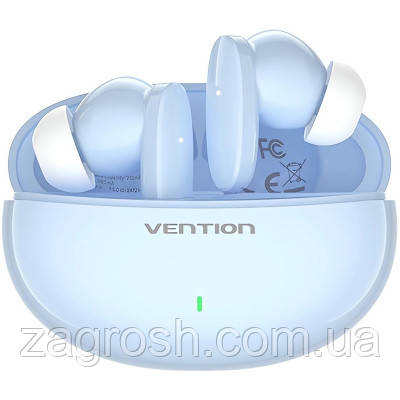 Promo Ціна! Навушники Vention Elf Earbuds E01 Blue (NBFS0) - тільки на ZaGrosh.com.ua, фото 1