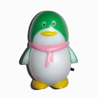 Нічник Пінгвін зелений/Lemanso NL12