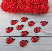 Жучок "Сонечко" плистиковий 1х1,5см.