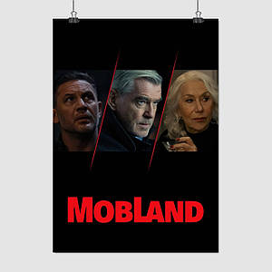 Плакат "Мобленд, MobLand (2025)", 60×43см