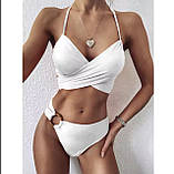 Трендовий жіночий роздільний купальник – роздільна двійка, гарна посадка, сучасний дизайн, фото 9