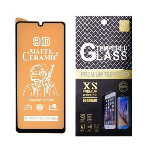 Протиударна захисна плівка Ceramics 9D для Samsung Galaxy A31, A22, A32 4G, M22, M32, A33 5G. A315, A225, A325, M225, M325, A336 з