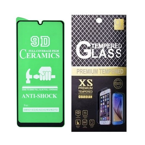 Протиударна захисна плівка Ceramics 9D для Samsung Galaxy A31, A22, A32 4G, M22, M32, A33 5G. A315, A225, A325, M225, M325, A336 з