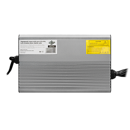 Зарядний пристрій для акумуляторів LiFePO4 3.2V (3.65V)-80A-256W-LED, фото 1