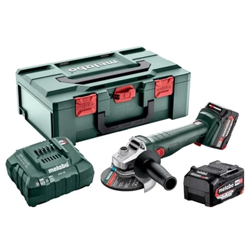 Потужна акумуляторна болгарка Metabo W 18 L 9-125 (602247510)