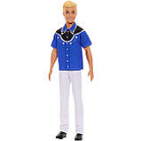 Barbie Fashionistas Ken HRH25 Лялька Барбі Кен Гра з модою Вестерн 226, фото 3