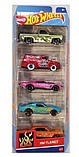Hot Wheels HW Flames HTV47 Набір машинок Хот Вілс 5 шт, фото 2