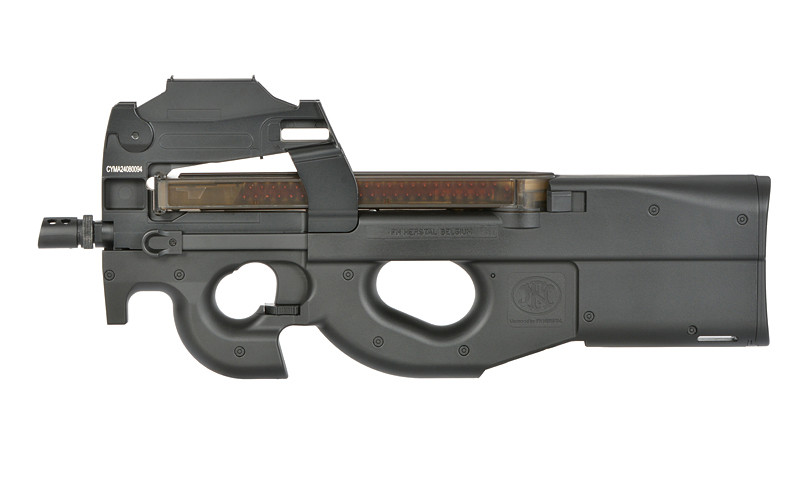 Пістолет-кулемет CM.060 FN P90 з коліматорним прицілом [CYMA/CYBERGUN] (для страйкболу)