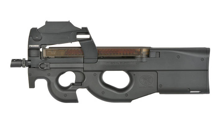 Пістолет-кулемет CM.060 FN P90 з коліматорним прицілом [CYMA/CYBERGUN] (для страйкболу), фото 1