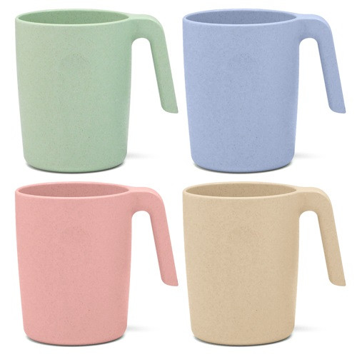 Чашка з пшеничного лушпиння Еко 300мл TD01249 без інд.пакування