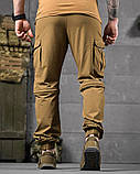 Польовийні стрейчеві штани-шорти PARADOX койот – легкі трансформовані брюки ДЛ6296 ТМ, фото 6