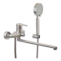 Смеситель для ванной комнаты Mixxus NEO-006 (Euro) (нерж. сталь) (MI6180) DEKOR.STORE