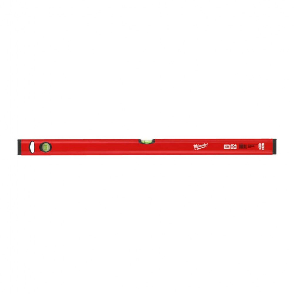 Milwaukee Рівень Slim Box, 80см, 2 капсула, алюмінієвий корпус, фото 1