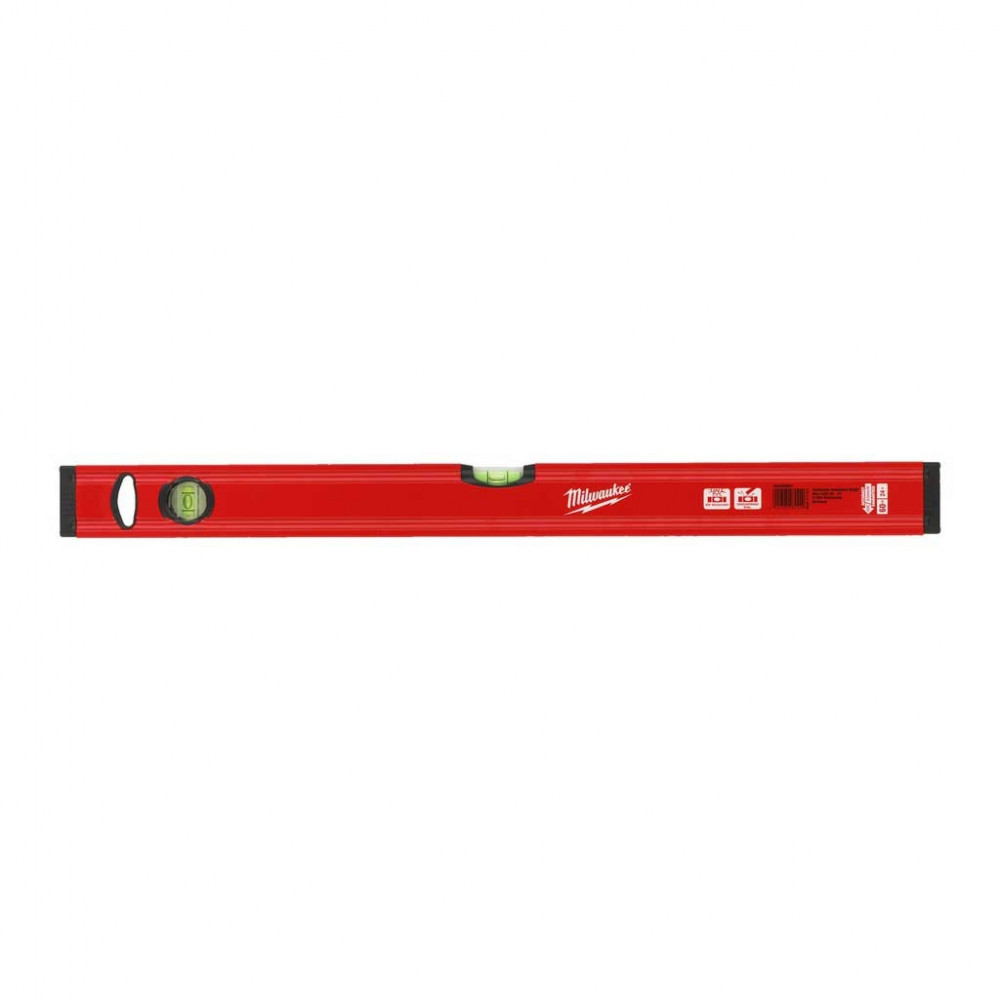 Milwaukee Рівень Slim Box, 60см, 2 капсула, алюмінієвий корпус, фото 1