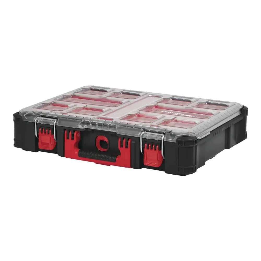 Milwaukee Органайзер універсальний Packout Organiser, 10 відділень, 50х38x12см, пластмаса, фото 1
