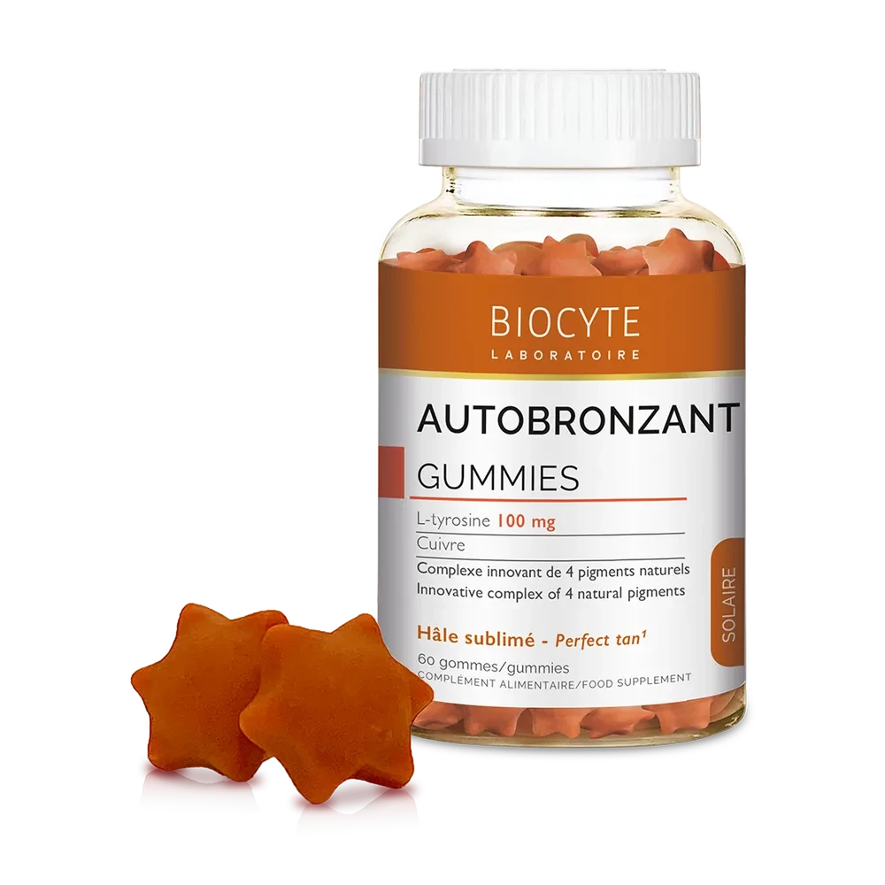 Biocyte AUTOBRONZANT GUMMIES Автозасмага без впливу сонця, 60 цукерок