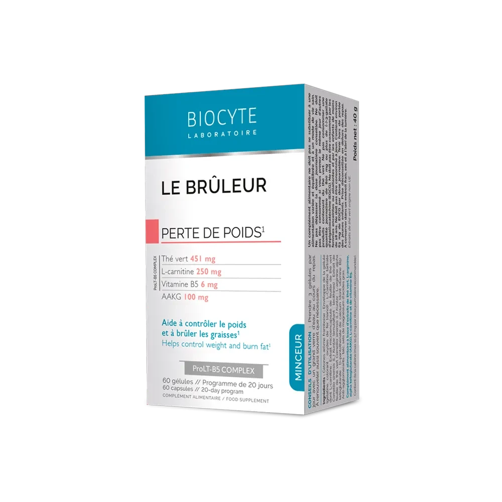 Biocyte LE BRULEUR — Спалює жири і сприяє схудненню, 60 капсул