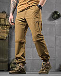 Стрейчеві літні тактичні штани-шорти PARADOX Кайот ДЛ6296, фото 5