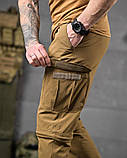 Стрейчеві літні тактичні штани-шорти PARADOX Кайот ДЛ6296, фото 7