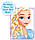 Disney Frozen Elsa Styling Head Голова манекен Ельза для зачісок, фото 6