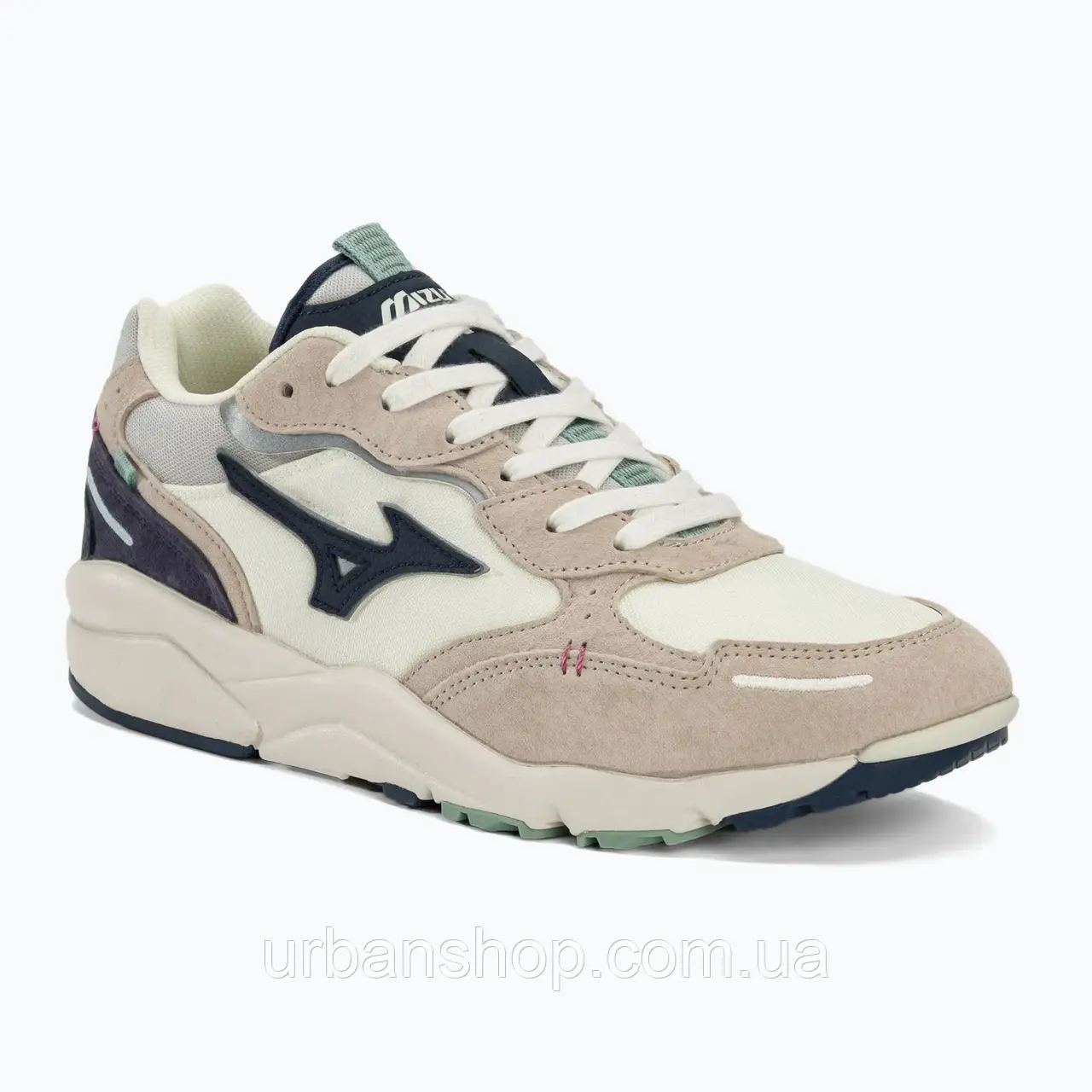 Urbanshop com ua Кросівки Mizuno Sky Medal Beta білосніжного кольору/місячного океану/сріблястої хмари РОЗМІРИ