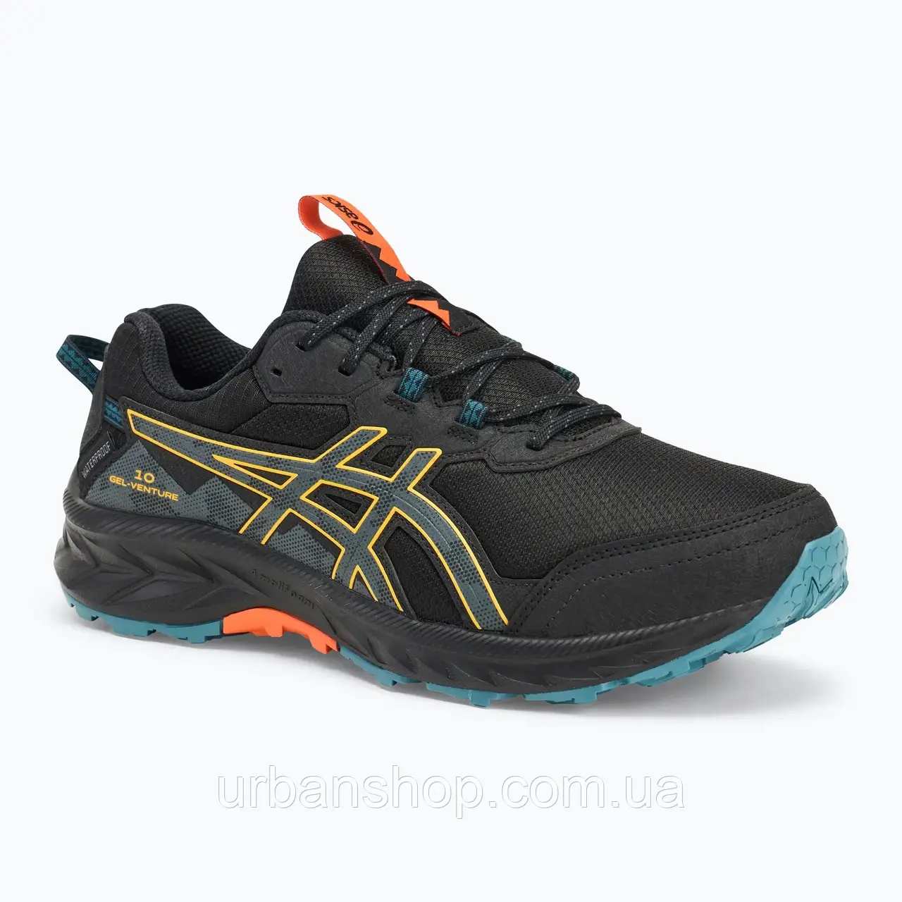 Urbanshop com ua Кросівки для бігу чоловічі ASICS Gel-Venture 10 Waterproof black/carrier grey РОЗМІРИ
