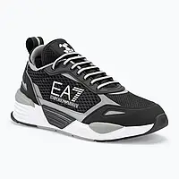 Urbanshop com ua EA7 Emporio Armani Ace Runner Mesh чорні/сріблясті кросівки РОЗМІРИ ЗАПИТУЙТЕ