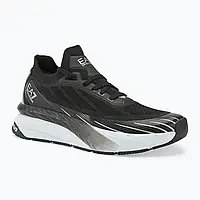 Urbanshop com ua Кросівки EA7 Emporio Armani Crusher Sonic Knit black/ silver РОЗМІРИ ЗАПИТУЙТЕ