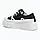 Urbanshop com ua Кросівки жіночі INUIKII Matilda Canvas Low black РОЗМІРИ ЗАПИТУЙТЕ, фото 4